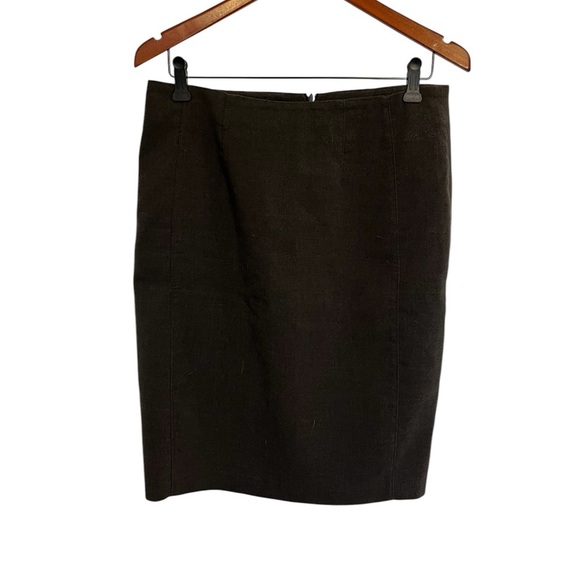 Della Spiga gray Pencil Skirt size 10 - Picture 1 of 5